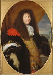 Ritratto di Luigi XIV (1638-1715), Re di Francia e Navarra, davanti alle Tuileries, c. 1643